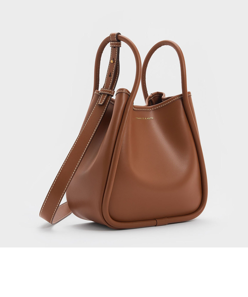 CHARLES & KEITH Lyla ミニライラ チューブラートートバッグ Lyla ミニライラ チューブラートートバッグ｜チャールズ＆キース
