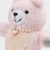 Dodie ドディー ハートネックレスピンクベアバッグチャーム
