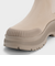 Darra ダラ フェイクスエードリジッドソールチェルシーブーツ