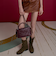 Ivette イヴェット ウーブントップハンドルバッグ