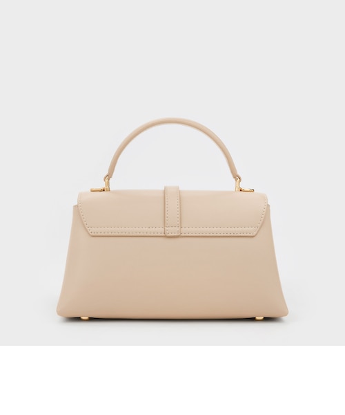 Adalyn アダリン メタリックバックル チェーンストラップ トップ