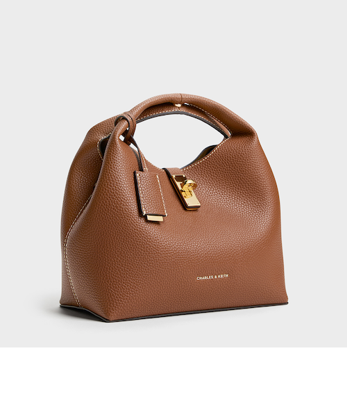 Chance チャンス メタリックアクセントバケットバッグ｜チャールズ