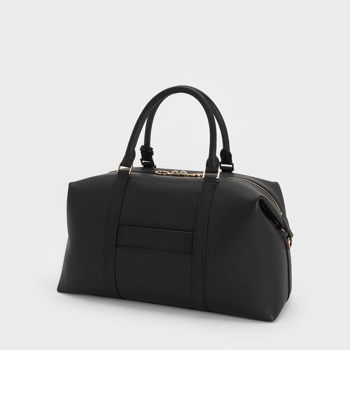 CHARLES & KEITH Chance チャンス レザーボウリングバッグ Chance チャンス レザーボウリングバッグ｜チャールズ＆キースの通販