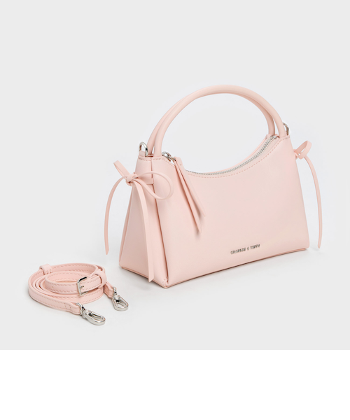 Hazel ヘーゼル ボウトップハンドルバッグ｜チャールズ＆キースの通販