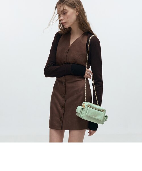 Duo ドゥオ キルトクロスボディーバッグ｜チャールズ＆キースの通販