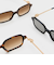 Sable セーブル ノットレクタンギュラー サングラス