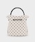Hazel ヘーゼル ポルカドットボウバケットバッグ