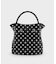 Hazel ヘーゼル ポルカドットボウバケットバッグ