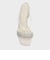 クリスタル ヒールスリングバックサンダル
