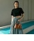 Delfina デルフィナ チェーン サイドベルト トートバッグ