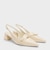 Marie マリー パール スリングバック パンプス