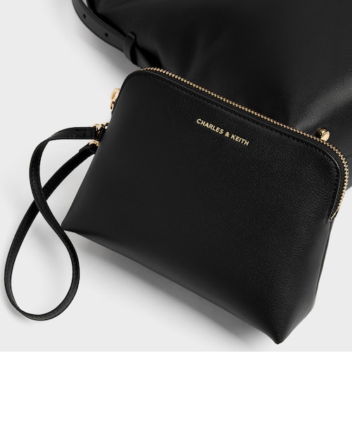 CHARLES & KEITH Aislin アシュリン ホーボーバッグ Aislin アシュリン ホーボーバッグ｜チャールズ＆キースの通販｜&mall