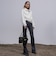 Delfina ミニデルフィナ クロックエフェクト ベルトトートバッグ