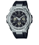 G-SHOCK G-STEEL GST-W310-1AJF メンズ 腕時計 電波ソーラー ミドルサイズ アナデジ ブラック シルバー メタル 国内正規品 カシオ