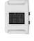 adidas アディダス STREET ストリート RETRO POP DIGITAL レトロ ポップ デジタル AOST23064 メンズ レディース 腕時計 クオーツ 電池式 ホワイト ファブリックバンド
