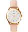 HENRY LONDON ヘンリーロンドン APPLE LEATHER Collection アップルレザーコレクション HL39-CS-0442-AL メンズ レディース 腕時計 クオーツ 電池式 ピンクべージュ 革ベルト ホワイト 替えベルト付き