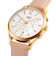 HENRY LONDON ヘンリーロンドン APPLE LEATHER Collection アップルレザーコレクション HL39-CS-0442-AL メンズ レディース 腕時計 クオーツ 電池式 ピンクべージュ 革ベルト ホワイト 替えベルト付き