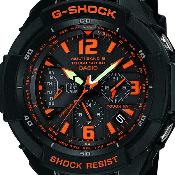 G-SHOCK SKY COCKPIT スカイコックピット GW-3000B-1AJF メンズ 腕時計 電波ソーラー 日本製 国内正規品 カシオ  Master of G｜ザ・クロックハウスの通販｜&mall（アンドモール）三井ショッピングパーク公式通販