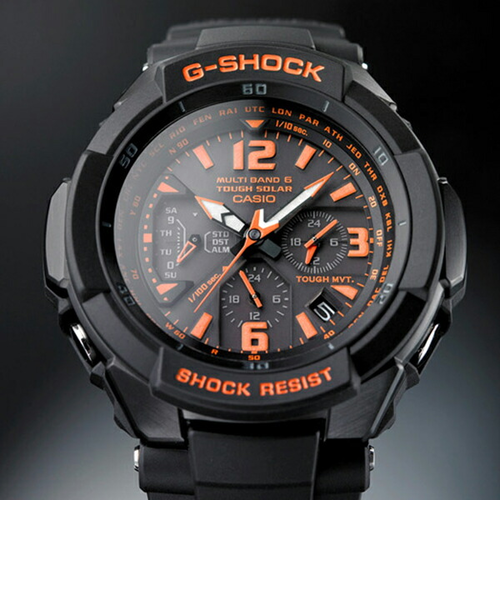 G-SHOCK SKY COCKPIT スカイコックピット GW-3000B-1AJF メンズ 腕時計 電波ソーラー 日本製 国内正規品 カシオ  Master of G｜ザ・クロックハウスの通販｜&mall（アンドモール）三井ショッピングパーク公式通販