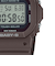 BABY-G 小型 スリム スクエア BGD-5650-5JF レディース 腕時計 電波ソーラー デジタル マットブラウン 国内正規品 カシオ