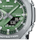G-SHOCK メタルカバード 2100 GBM-2100A-1A3JF メンズ 腕時計 ソーラー Bluetooth オクタゴン アナデジ 樹脂バンド グリーン 国内正規品 カシオ 八角形