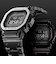 G-SHOCK フルメタル マルチフィニッシュドブラック GMW-B5000MB-1JF メンズ 腕時計 電波ソーラー Bluetooth デジタル 反転液晶 日本製 国内正規品 カシオ