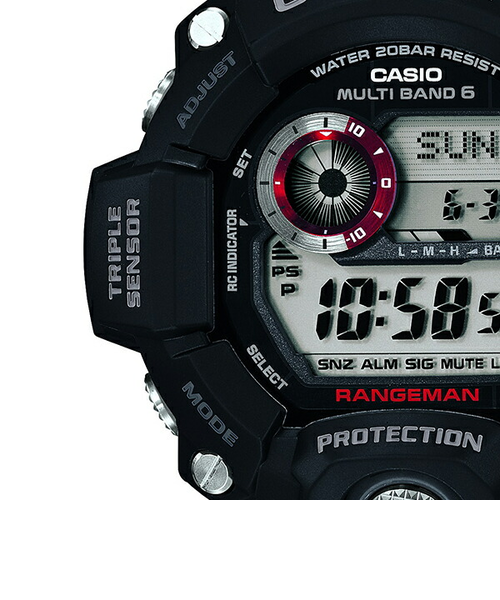 CASIO G-SHOCK レンジマン GW 9400 デジタル腕時計 MASTER OF G - LAND - RANGEMAN - GW-9400 | G-SHOCK 腕時計