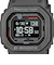 G-SHOCK G-SQUAD 心拍計測 血中酸素レベル計測 DW-H5600MB-8JR メンズ 腕時計 ソーラー Bluetooth 反転液晶 グレー 国内正規品 カシオ