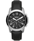 FOSSIL フォッシル GRANT グラント FS4812 メンズ 腕時計 クオーツ クロノグラフ アナログ 革ベルト ブラック 国内正規品