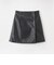 レオパードリバーシブルミニスカート