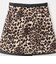 レオパードリバーシブルミニスカート