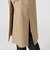 ベージュマスキュリントレンチ