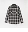 オンブレチェック ダブルポケットシャツ