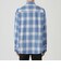 オンブレチェック ダブルポケットシャツ