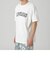 ペイズリープリントジャカードロゴ Tシャツ