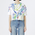 【KANAKO SASAKI】コラボレーション ネオン グラフィックプリントルーズTシャツ