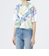 【KANAKO SASAKI】コラボレーション ネオン グラフィックプリントルーズTシャツ