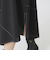 ブラックビスチェコンビワンピース