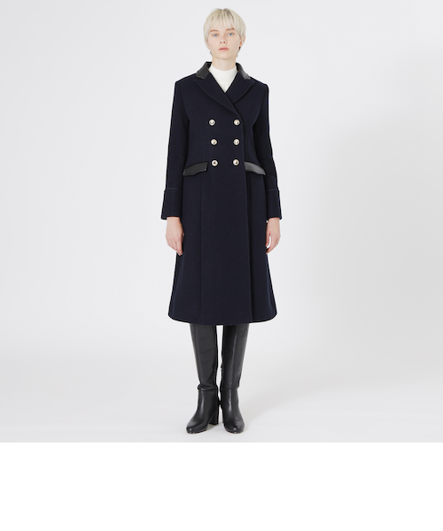 メルトンナポレオンコート｜ラブレスの通販｜&mall（アンドモール