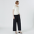 アシンメトリーネックトップス
