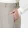 ラメツイルストレートパンツ