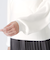ニットレイヤードトップス