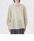 ジャカードバックボタンオーバーシャツ