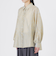 ジャカードバックボタンオーバーシャツ
