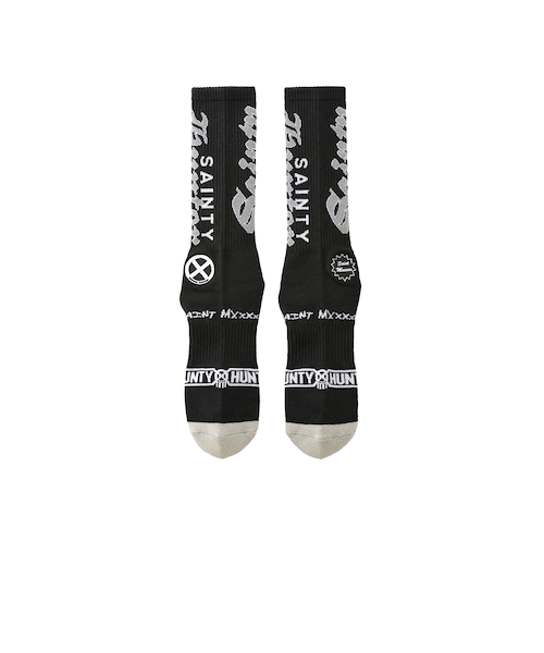 SAINT Mxxxxxx/セントマイケル】× BOUNTY HUNTER ソックス SM-MK8-0000