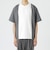 ストライプブロッキングTシャツ