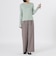 ALBINI オーガニックフライス トップス