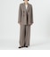 グレンチェック ワイドストレートパンツ