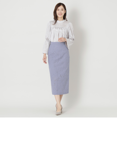 WEB限定】【Shiina Yamamotoコラボ】フラワーコットンレース スカート