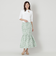 【WEB限定】【Shiina Yamamotoコラボ】フラワージャカード スカート